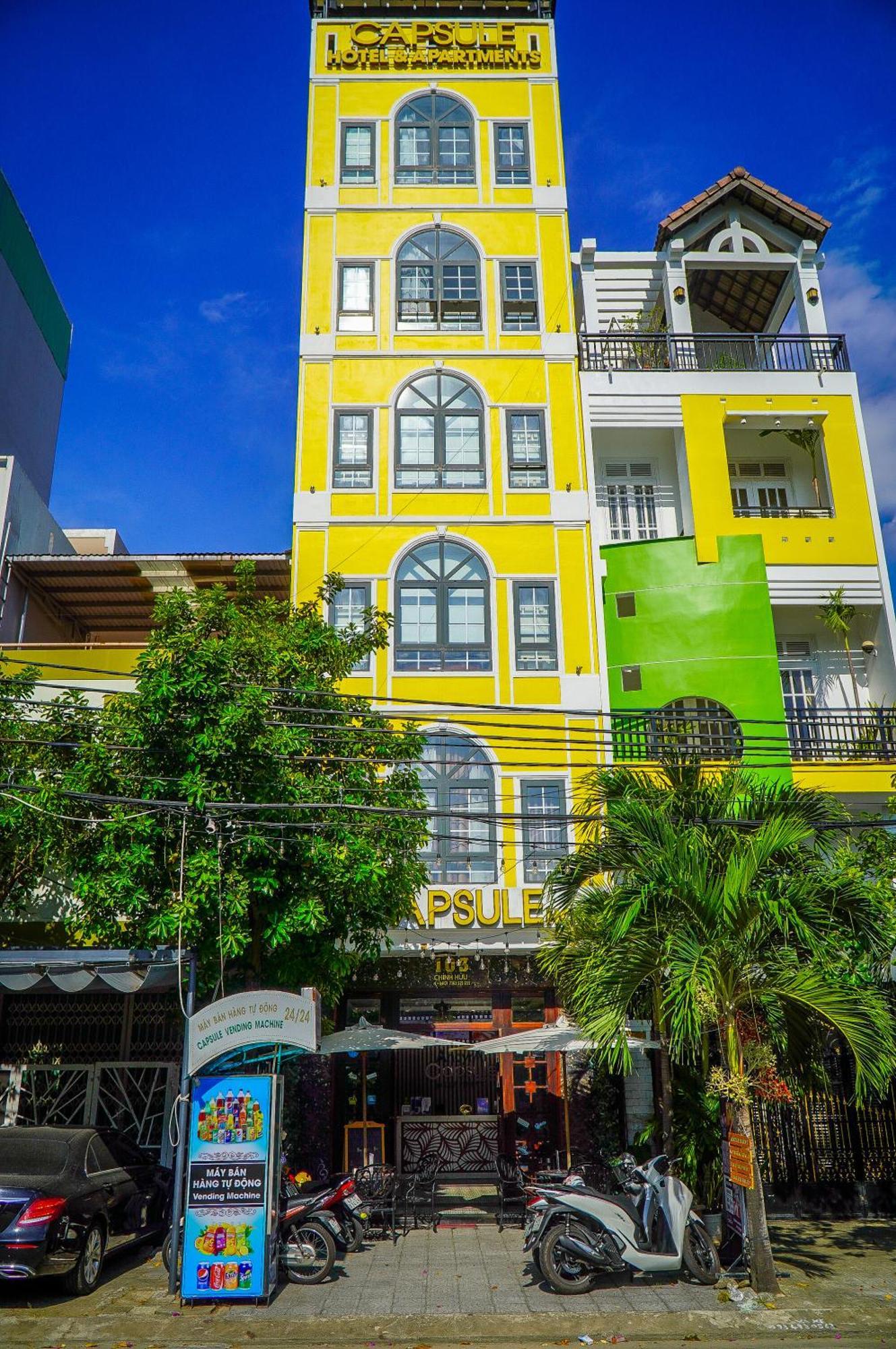 Ancyra Capsule Hotel - Backpackers Paradise & Rooftop Bar Da Nang Dış mekan fotoğraf